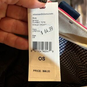 Brand new vineyard vines classic tote